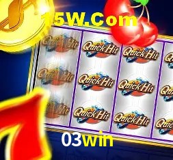 03win: Jogos de Caça-Níqueis-Altas Recompensas, Roleta-Velocidade, Blackjack-Desafios Máximos